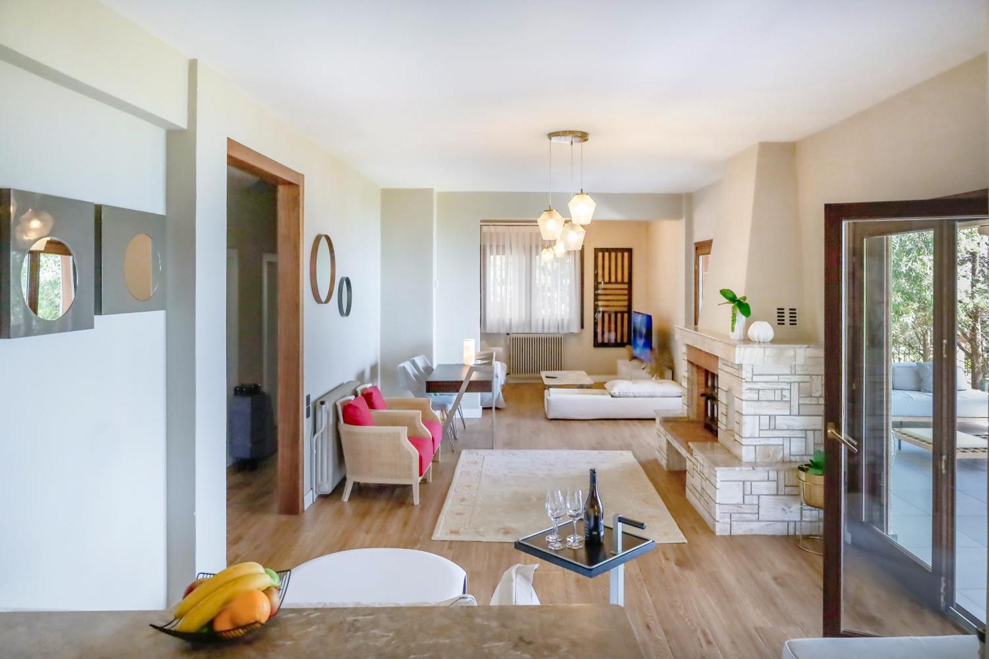 Villa Iconic Prive Beachfront Mola Kalyva